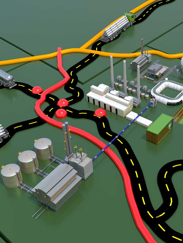 Phase-one H2 Production: 82,000 kilos per day